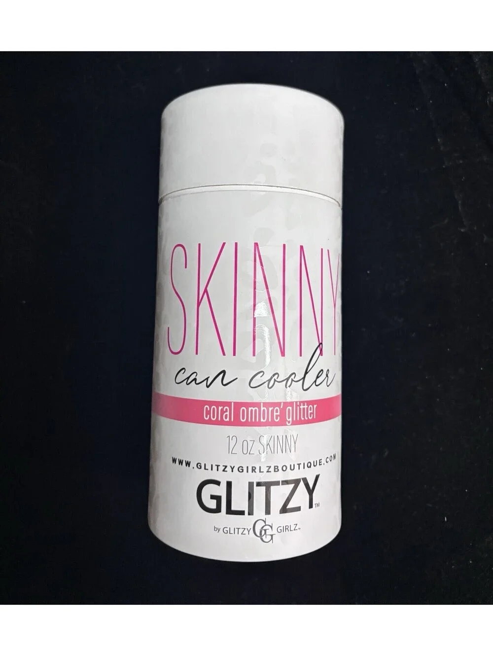 Skinny 12oz Can Cooler - Coral Ombré